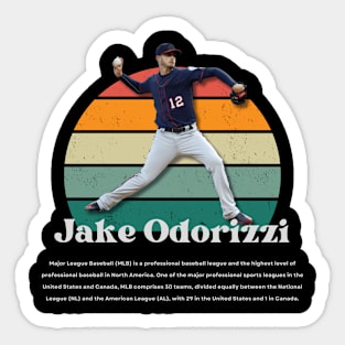 Jake Odorizzi Vintage Vol 01 Sticker